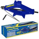 Goodyear 1 Ton Professional Scissor Jack for Car Van - Speed Wind Crank Handle