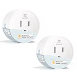 EIGHTREE Matter Smart Plug 𝗛𝗼𝗺𝗲𝗸𝗶𝘁 𝗦𝘂𝗽𝗽𝗼𝗿𝘁𝗲𝗱 𝗛𝘂𝗯 𝗥𝗲𝗾𝘂𝗶𝗿𝗲𝗱, Smart Plugs That Work with Alexa & Google Home, WiFi Plug w/ Remote Control, Timer & Schedule 2.4GHz Wi-Fi Only