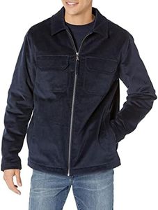 Amazon Essentials Men's Corduroy Work Jacket, Navy, X-Large