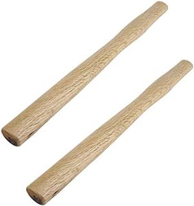 HEVSTIL 2Pack 12.6 Inch Axe Handle Replacement Replacement Hickory Handle Wood Tool Handle for Axe Hammer Oval