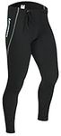 Lemorecn Wetsuits Pants 1.5mm Neoprene Winter Swimming Canoeing Pants(CA1011BLACK-XXL)