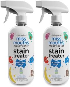 Miss Mouth’s Messy Eater Stain Treater Double Trouble Bundle - 2-Pack of 16oz Stain Remover - Newborn & Baby Essentials - No Dry Cleaning Food, Grease, Coffee Off Laundry, Underwear, Fabric