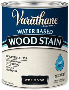 Varathane 384807 Water Based Wood Stain, Quart, White Oak