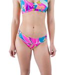 Hurley Women's Max Moderate Bottom Bikini Panties, Isla Multi, S