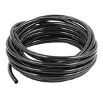 ETOPARS 10 Meter Air Line Hose Pneumatic Air Tubing Compressor Hose PU Polyurethane Air Pump High Pressure Pneumatic Tube 10mm OD x 6.5mm ID Black