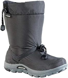 Baffin Womens Ease Insulated Lightweight Boot, Charcoal, 6 US