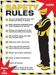 Workplace Safety Rules Poster 18" X