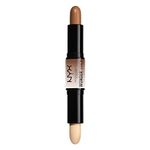 NYX Professional Makeup Wonderstick, Dual-ended Make up Highlight & Contour Stick, On-the-Go Highlight and Contour Stick, Creamy Texture, Shade: Universal