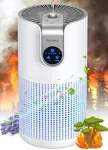 Air Purifiers for Home Large Room Up to 1500ft² with Aromatherapy, MOOKA HEPA Air Purifier for Bedroom Pets Kitchen, Air Filter Cleaner for Wildfire Smoke Pollen Dust Dander Odor, 15dB, M03