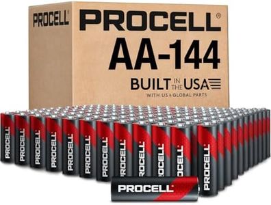 PROCELL Alkaline AA Batteries, 1.5V, Double A Battery with Long-Lasting Power, All-Purpose Industrial Batteries AA Size 144-Count Bulk Pack, Professional Power for Facility Devices