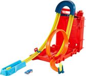 Hot Wheels Track Builder Unlimited Fuel Can Stunt Box, Track Build for Stunting and Storing Toy Cars, Build and Rebuild Track, Easy to Connect Racetrack, Toys for Ages 6 to 12, One Pack, HDX78