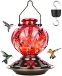 BOLITE Hummingbird Feeder, Hand Blo