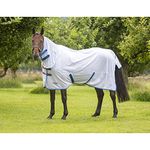 Shires Tempest Original Fly Combo Full Neck Rug in White 4'6" / 54", White