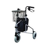 Z-Tec Aluminium Tri Walker in Silver (Eligible for VAT Relief in The UK)