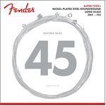 Fender 7250-5M Nickel Plated Steel Roundwound Long Scale 5-String Electric Bass Guitar Strings - Medium