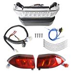 Headlight & Tail Light Kit Golf Cart Electric 12V Replacement for Club Car Precedent 2004-2008