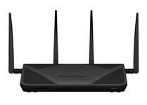 Synology RT2600ac – 4x4 dual-band Gigabit Wi-Fi router, MU-MIMO, powerful parental controls, Threat Prevention, bandwidth management, VPN, expandable coverage with mesh Wi-Fi ,Black