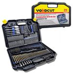 YOKOCUT 246pc Combination Drill Bit Set, Includes HSS Titanium Twist Drill bits, Masonry Drill Bits, Wood Drill Bits, Screwdriver Bits & More in Storage case - for Metal, Masonry, Wood & Plastics