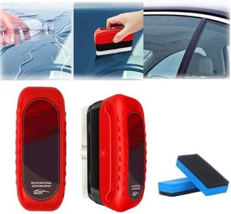 Louisx Glass Cleaning Board, 2024new Automotive Oil Film Cleaning Brush, Seedhubtok Glass Compound Cleaner For Windshield, Multipurpose Clean Glass Coating (1Pcs)