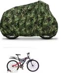 Waterproof Bicycle Cover for Outdoor Protection | Dustproof, UV Resistant Bike Cover | All Weather Cycle Cover for Two Wheeler | Camouflage Design 01