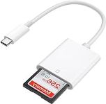 USB C SD Memory Card Reader, Type C