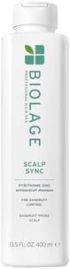 Biolage Scalp Sync Anti-Dandruff Shampoo | Targets Dandruff, Controls The Appearance of Flakes & Relieves Scalp Irritation | Paraben Free | For Dandruff Control | Vegan | Salon Shampoo | 13.5 Fl. Oz