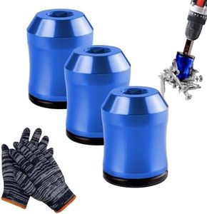 ３PCS Screwdriver Head Magnetic Ring, 2026 Upgraded Magnetic Drill Bit Holder, Multipack Magnetic Ring for Household Tools, Removable Magnetizer for Screwdriver Bits for DIY Enthusiasts (3pcs Blue)