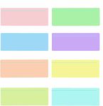 Dyslexia Overlays Reading Guided Strips Highlight Strips Bright Color for Dyslexia Reading Aids, Irlens Syndrome,and ADHD and Visual Stress Specialists for Children, Teacher, Reading Beginner 8 Pack