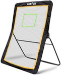 THWTGH Lacrosse Rebounder for Backyard 5x7 Feet Volleyball Rebounder Basketball Rebounder Volleyball Bounce Back Net - Lacrosse Ball Bounce Back Training Wall [Carry Bag Included]