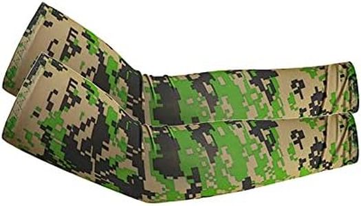 YBVABE Cooling Arm Sleeves for Men and Women - Arm Cover Sleeves UV Protection, Breathable Sports Compression Sleeves - Stay Cool and Comfortable during Outdoor Activities