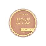 Collection Cosmetics Bronze Glow, Highly Pigmented Bronzer, 15g, Shimmering Light, Packaging may vary