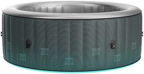 Mspa Starry Inflatable 6 Person Hot Tub with 138 Jets and LED Glow