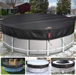 18Ft Winter Round Pool Cover with 7