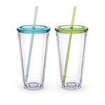 Luxfuel 32oz Colorful Tumblers with