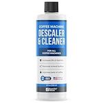 Universal Descaling Solution (2 Uses Per Bottle), Designed For Keurig, Ninja, Nespresso, Delonghi and All Single Use Coffee and Espresso Machines, Coffee Machine Descaler Made in the USA