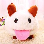 LYH2019 New Poro Plush Toy Poro Doll Legal Edition Super Cute& Soft Kids Toys Gift 25Cm