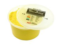 CanDo Sparkle Theraputty - 1 lb - Yellow - X-Soft