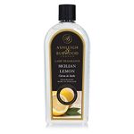 Ashleigh & Burwood - Sicilian Lemon Lamp Fragrance 500 mL - UK-Made, Actively Purifies Air, Promotes Wellbeing, Fruity Scent, 20 Hours Burning Time