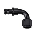 Evil Energy 6AN 90 Degree Push Lock Hose Fitting End Black