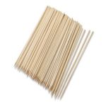 Royals Bamboo Skewers Sticks 10 inch, 100pc | Frying, Grilling, Roasting Sticks |Barbeque Sticks |Grilling Skewers Sticks |Wooden Skewers|