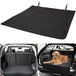 CICMOD Car Boot Liner for Dogs Universal Waterproof Car Boot Cover Protector Fits Cars, Trucks, Hatchback, SUV (Black)