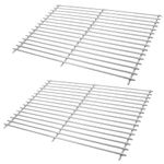 Utheer 19 1/8 Inches Stainless Steel Cooking Grid, Grill Cooking Grates for Broil King, Broil-Mate, Grill Pro, Jenn-Air, Kirkland, Nexgrill and Perfect Flame, 2 Pack