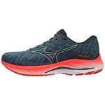 Mizuno Men's Wave Rider 26 Road Running Shoe, Provincial Blue/Nimbus Cloud/Soleil, 8.5 UK