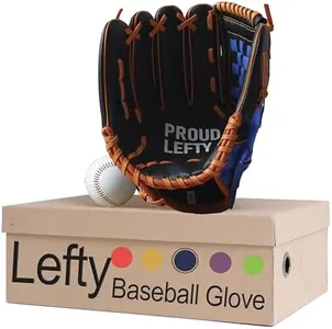 Lefty Baseball Glove Adult - Durable Left Hand Throw Baseball & Softball Mitts, First Baseman Glove for Men and Women, Entry-Level Left Handed Softball Gloves. 13in