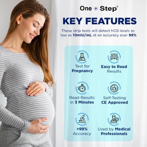 Ultra Early Pregnancy Test Strips – 10mIU Sensitivity