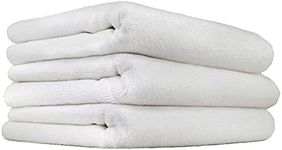 Chemical Guys MIC_801_03 Monster Edgeless Microfiber Towel, White (16 in. x 16 in.) (Pack of 3)