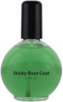 PRO NAIL Sticky Base Coat Nail Polish - Long-Lasting Adhesion, Secure Nail Polish - 2.5 Oz