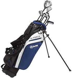 Ram Golf Junior G-Force Boys Golf Clubs Set with Bag Age 10-12