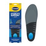 Dr. Scholl's Stabilizing Support Insole Improves Posture, Alignment & Balance. Added Arch Support for Flat Feet & Overpronation (Men's 8-14), Trim to Fit Inserts Gray