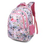 BEAUTY GIRLS By Hotshot1566|School Bag|Tuition Bag|College Standard Backpack |Forgirls&Women|17Inch|32L Waterproof, Multicolor